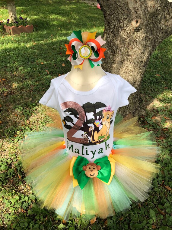 lion king tutu dress
