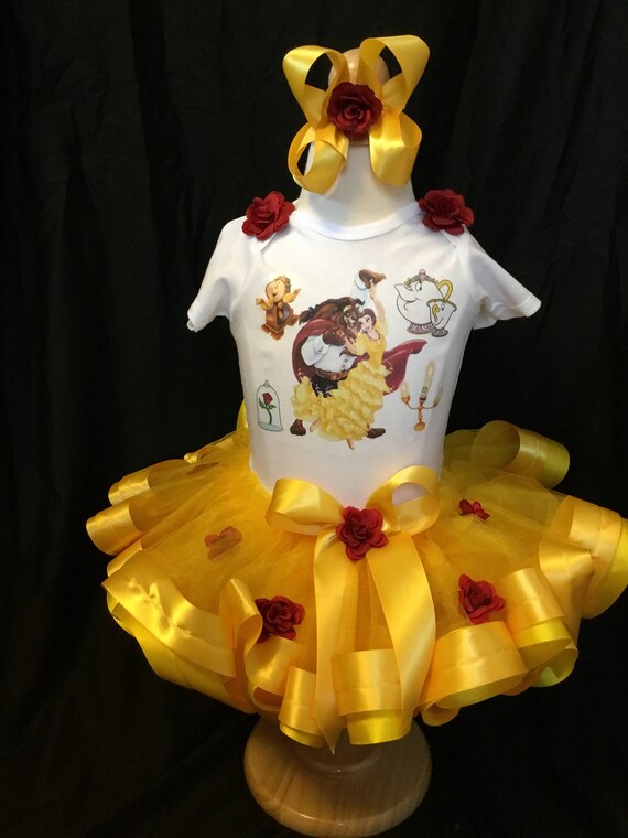 beauty and the beast dress for little girl