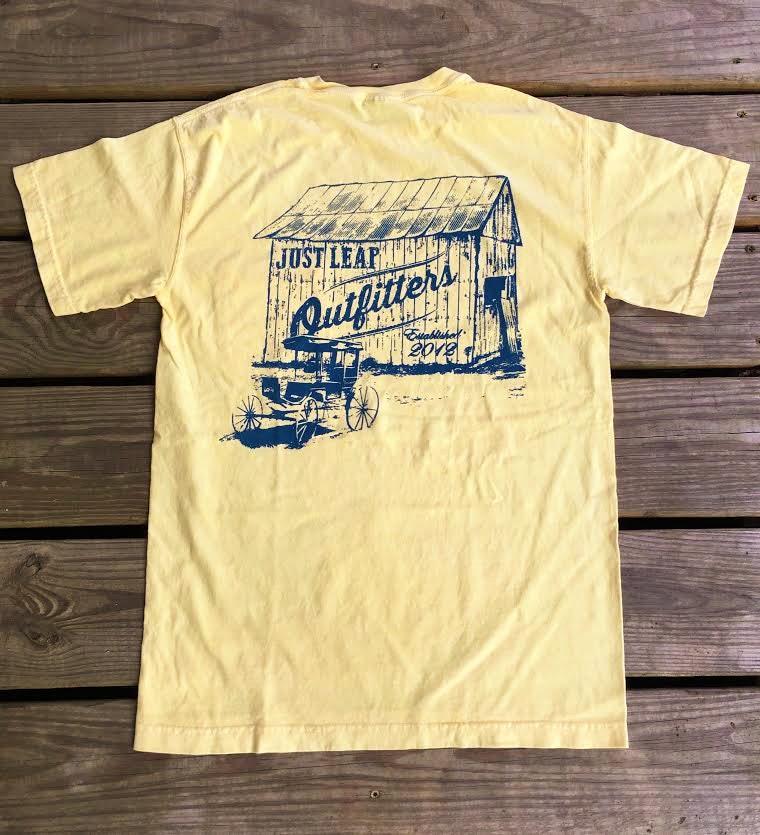 Vintage viejo granero ad camiseta manga corta colores de | Etsy