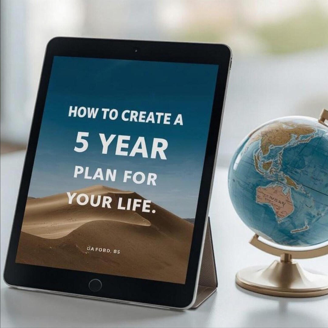 How to Create A 5 Year Plan for Your Life, Goal Setting - Etsy