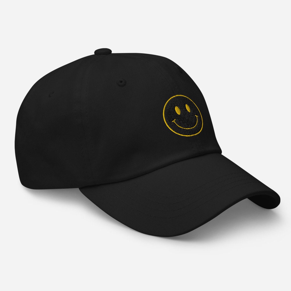 Smiley Face Hat Happy Face Hat Inverted Smiley Face Etsy