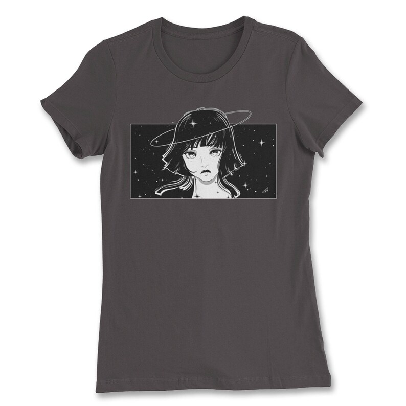 Anime tshirt/ Anime style T-shirt/ Space Wanderer T-shirt/ | Etsy