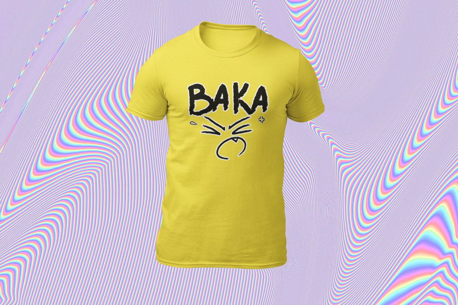 Anime T Shirt/ Baka Tee/ Funny Shirt/ Kawaii/ Funny Graphic - Etsy