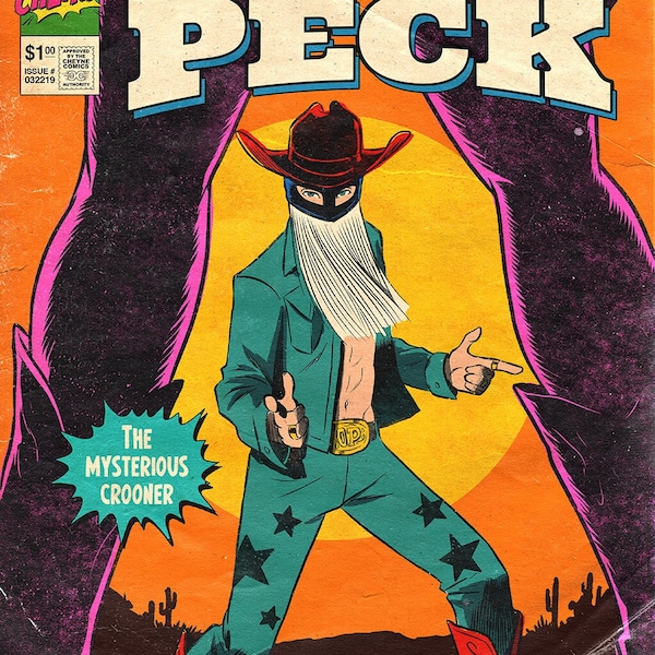 Orville Peck Comic Book Art Print