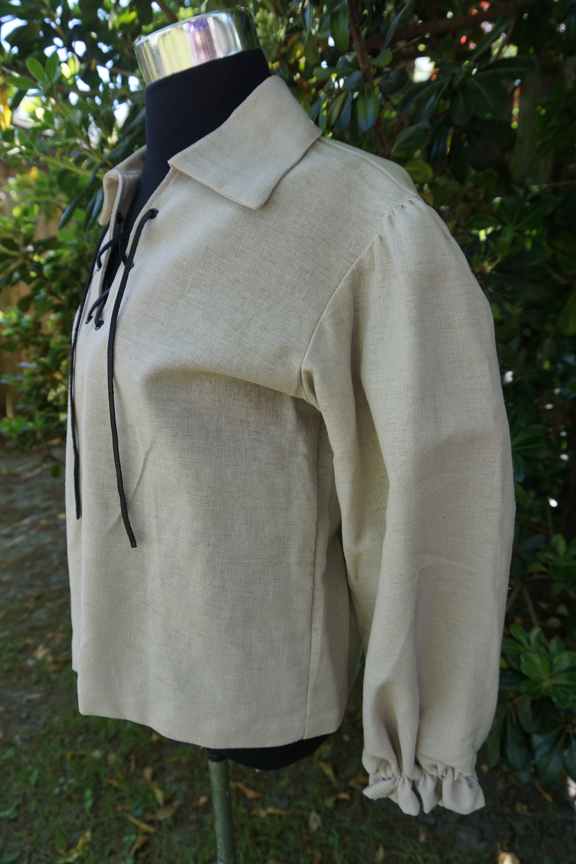 linen pirate shirt