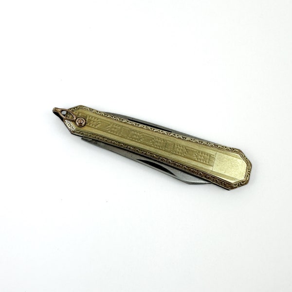 Handsome Art Deco Pendant Pocket Knife