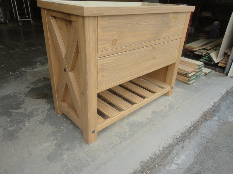 45 Rustic Vanity Custom Handmade For You