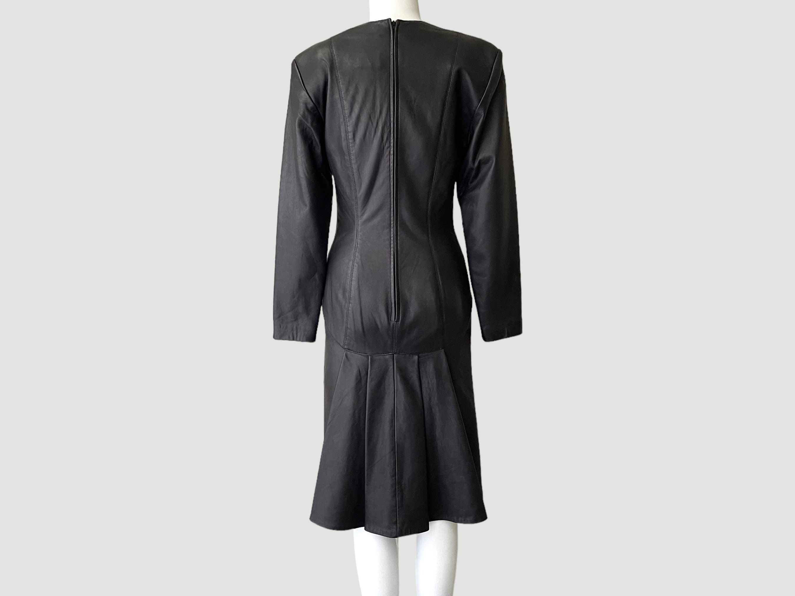 buy leather dresses ASTR the Label | Lezith Faux Leather Maxi Dress in Black main image 1