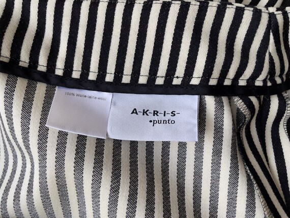 Cream sales pinstripe trousers