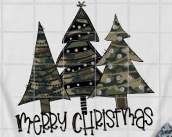 Is 7 2022 Christmas Camo Camo Christmas | Etsy
