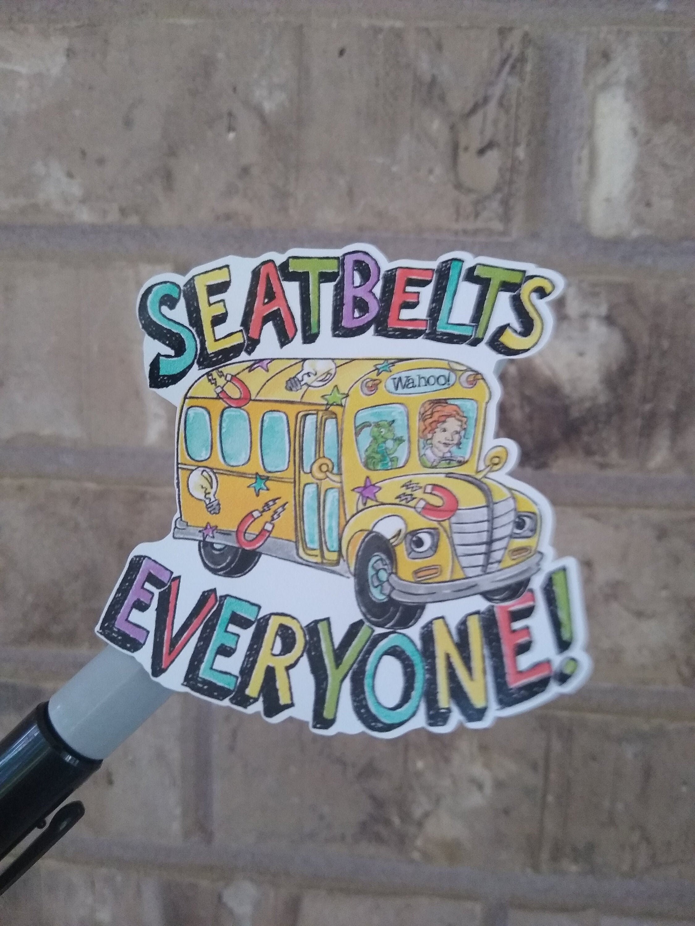 Seatbelts Everyone Vinyl Decal Etsy