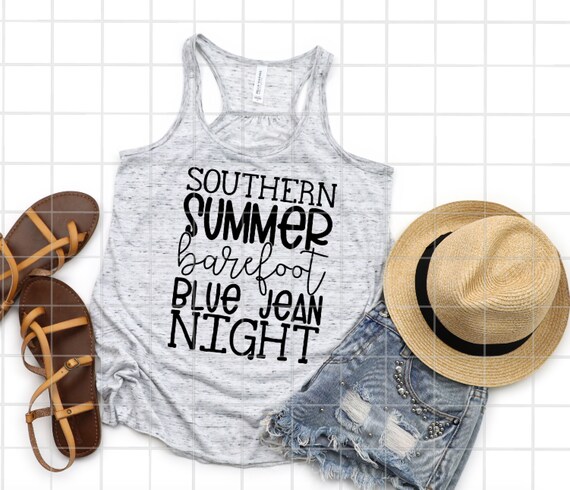 Southern Summer Barefoot Blue Jean 