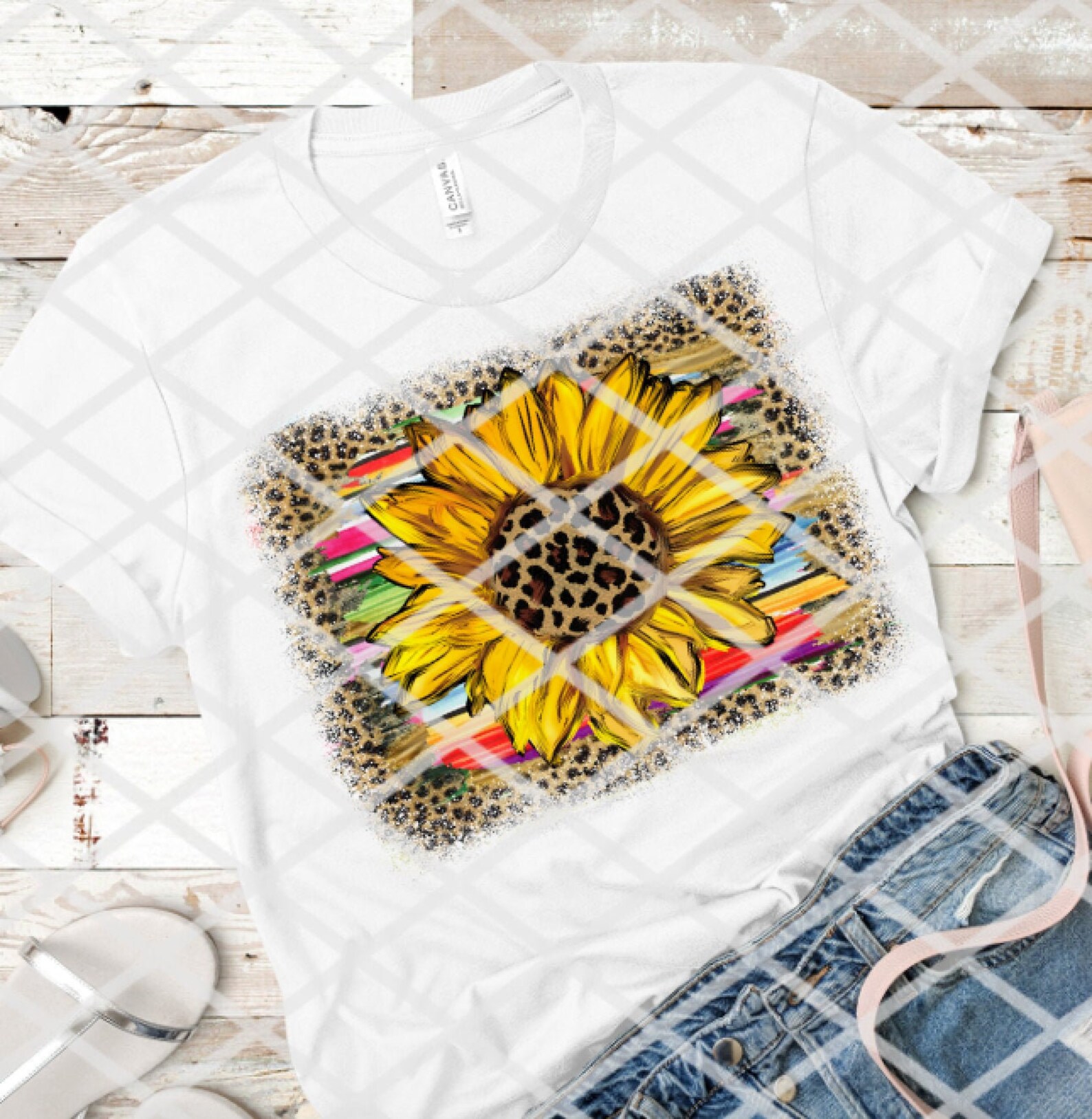 Sunflower Ready to Press Sublimation Transfer Etsy