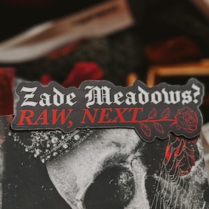 Zade Meadows Raw Haunting Adeline HD Carlton Sticker / Cat and Mouse Duet / Booktok / Dark romance / Bookish sticker / Kindle sticker / Smut