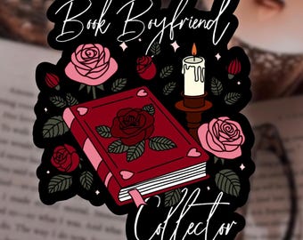 ブックボーイフレンドコレクターステッカー：BooktokファンタジーKindleステッカー