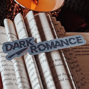 Dark Romance Sticker / Booktok / Dark romance / Bookish sticker / Kindle sticker / Smut / Romantasy