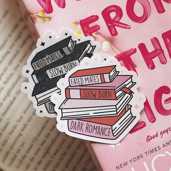 Book Tropes Dark Romance Sticker / Bookish sticker / Bookish merch / Kindle sticker / Booktok / Reading lover / Bookworm / Smut