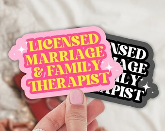 Therapist Sticker: Mental Health, Trauma, Kindle, Laptop