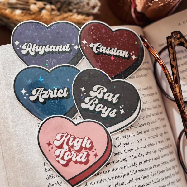 ACOTAR Bat Boys High Lord Sticker / Sarah J Maas / Fantasy / Bookish sticker / Bookish merch / Rhysand / Cassian / Azriel / Kindle sticker