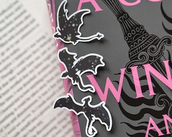 Dragon Stickers: Bookish Fantasy Kindle Decals (Set of 3)