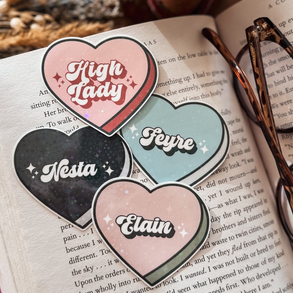 ACOTAR High Lady Sticker / Sarah J Maas / Feyre / Nesta / Elain / Fantasy / Bookish sticker / Bookish merch / Kindle sticker