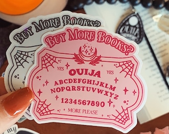Ouija Book Sticker: Spooky Bookish Kindle Sticker