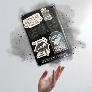 thumbnail image 2 of If I Crash Pause My Audiobook Sticker Bookish Fantasy Romantasy Book Lover Librarian Waterproof UV DTF Transfer Vinyl Stickers Laptop Water Bottle Cars Decal Decor Gifts 2 of 11