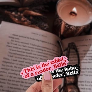 Bella Kindle Sticker: Booktok Twilight inspiriert - Wasserfest Bild 2