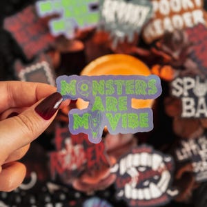 Monster Romance Sticker / Monster Smut / Booktok / Dark romance / Bookish sticker / Kindle sticker / Smut / Halloween / Horror / Tentacle