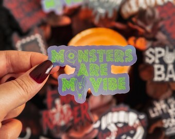 Monster Romance Sticker: Booktok Smut, Halloween Horror