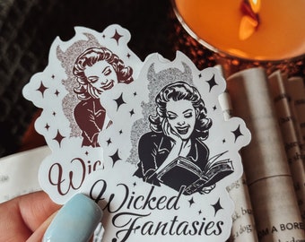 Wicked Fantasies Sticker: Booktok Smut Kindle Decal