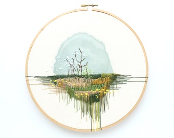 Verdant Spring Contemporary Embroidery, Colorado