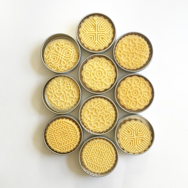 Citrus Cocoa Butter Solid Lotion Bar I Organic Spa Moisturizer