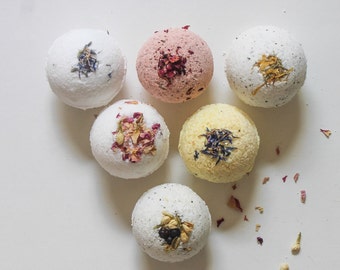 10 Bath Bombs | Baby shower | Bridal Shower | Bath Fizzy | Rose | Lavender | Citrus | Eucalyptus | Ayurvedic | Spa Party