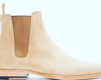 Chelsea laarzen mannen Suede casual jurk laarzen enkellaars formele schoenen