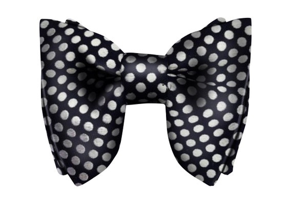 Big Bow tie Tom Ford inspired bowtie Bowtie Pre-Tied Silk | Etsy