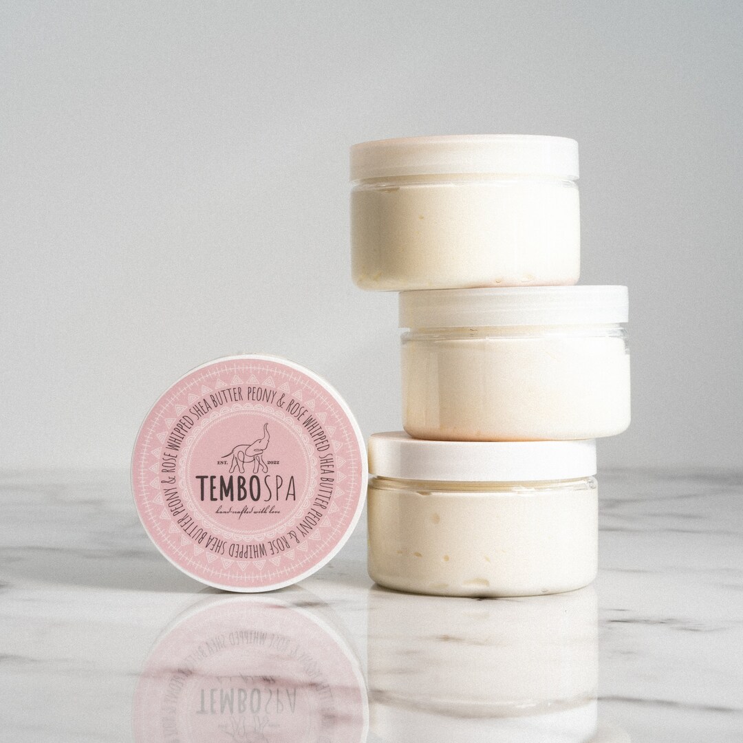 Whipped Shea Butter GIFT SET OF 4 4 Different Scents Sustainable