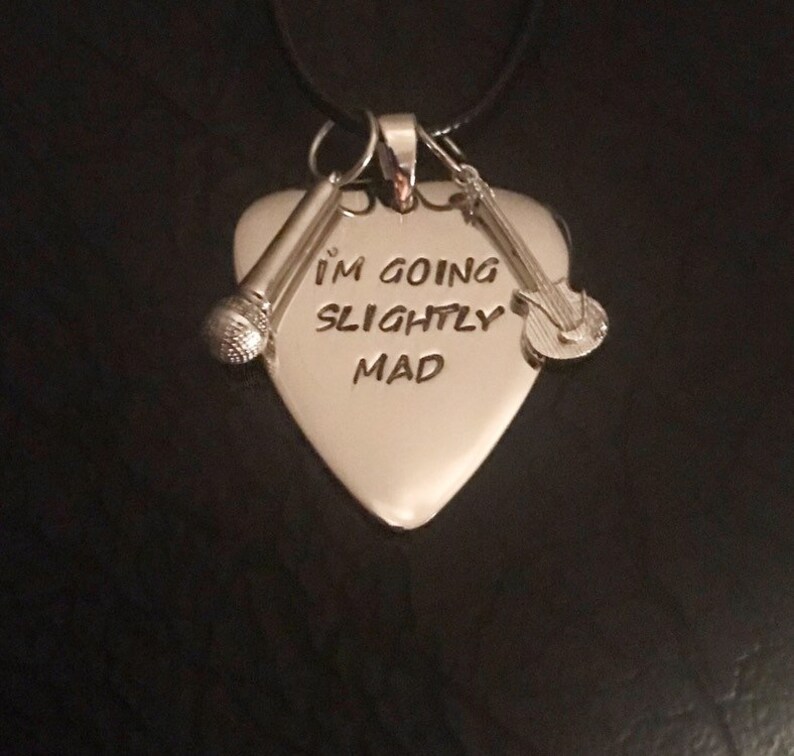 Freddie Mercury Queen Guitar Pick Pendant Set Etsy