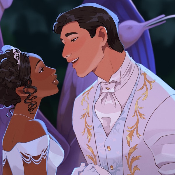 Brandewijn Assepoester-print 9 x 12 inch