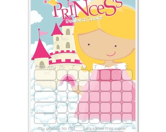 sleep reward chart etsy disney princess potty chart
