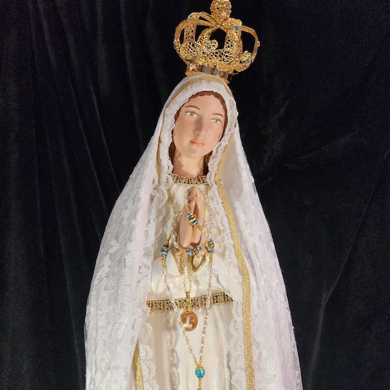 27" Our Lady of Fatima/Pilgrim Virgin Statue.