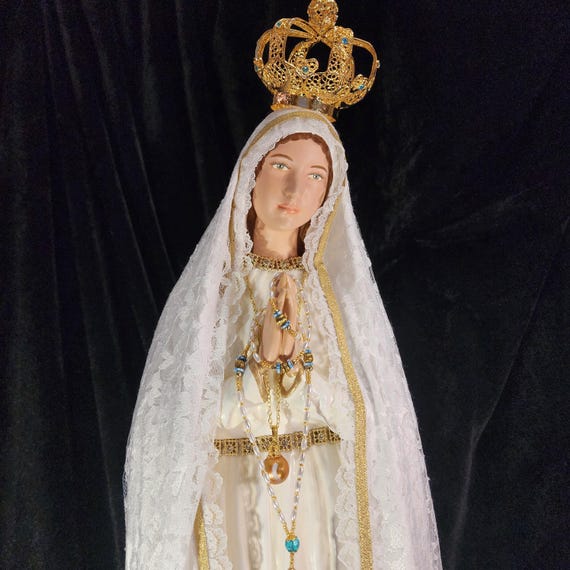 27" Our Lady of Fatima/Pilgrim Virgin Statue.