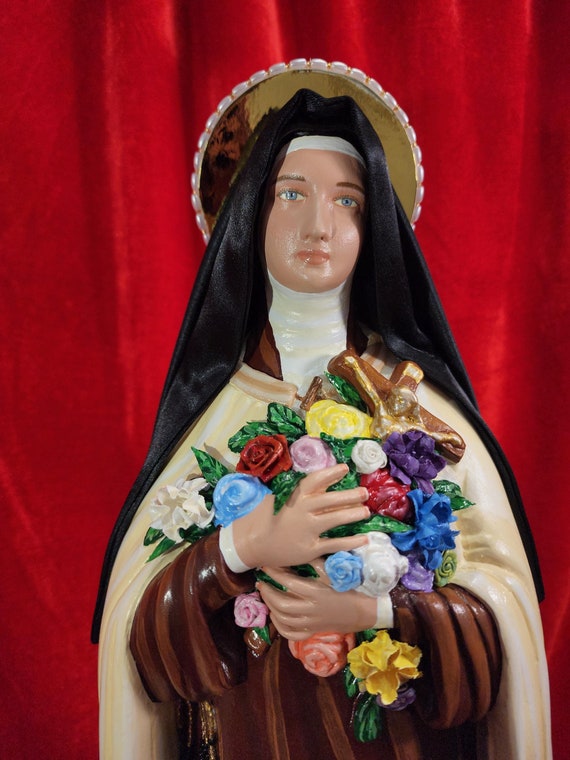 St. Theresa/Thérèse of Lisieux 21" The Little Flower