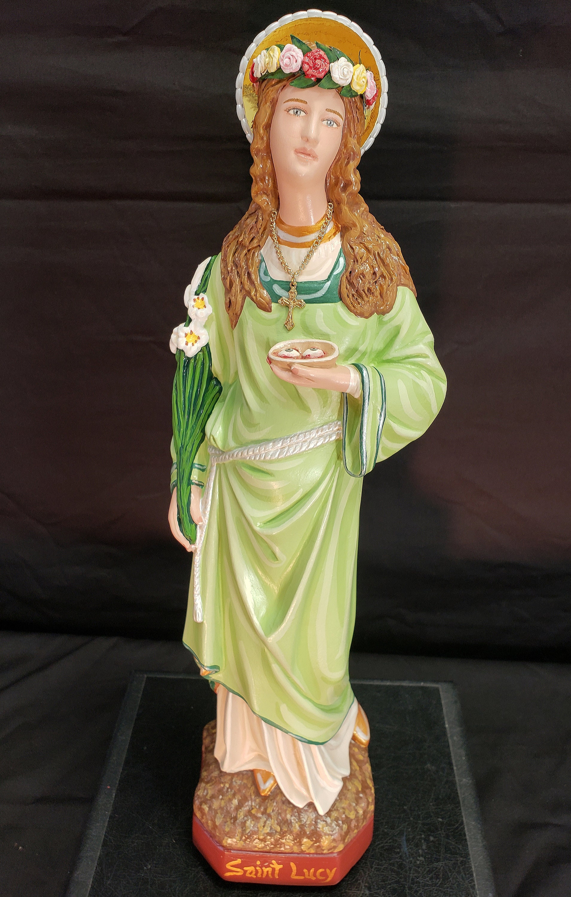 St. Lucy 18 Saint Religious Catholic Christian Statues | Etsy