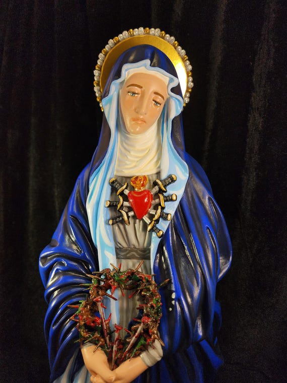 Our Mother of Sorrows 24"