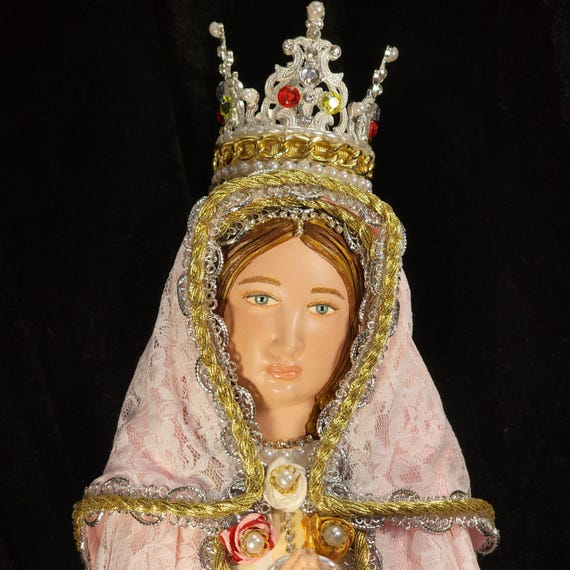 FINISHED/READY to SHIP. 20" Maria Rosa Mystica/Mystical Rose. The perfect Valentine's gift.