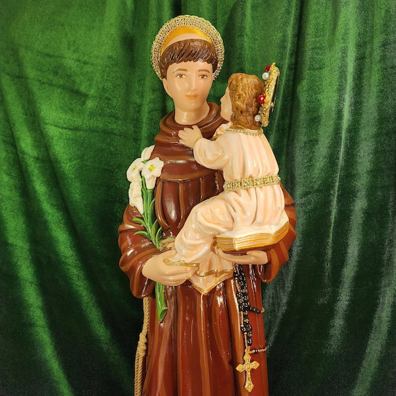 Lost your KEYS, important DOCUMENTS, your MIND, etc.? Pray to St. Anthony of Padua & Baby Jesus. 26"