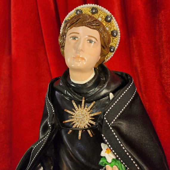 Patron of the HOLY SOULS in PURGATORY - Saint Nicholas of Tolentine, 26"