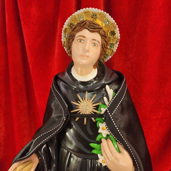 Patron of the HOLY SOULS in PURGATORY - Saint Nicholas of Tolentine, 26"