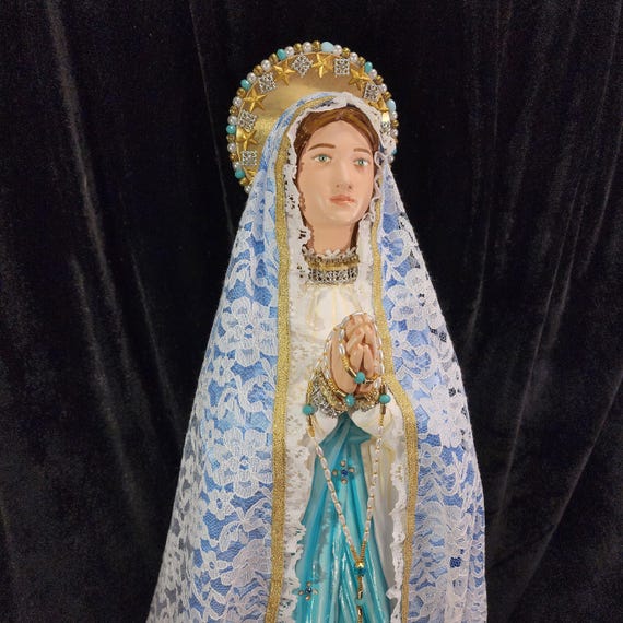 Profound Act of HUMILITY (she drank muddy water)! Our Lady of Lourdes 28"